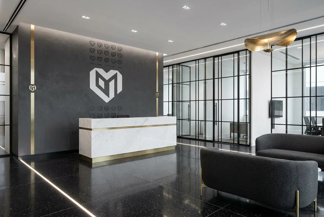 Business Branding & Logo Walls